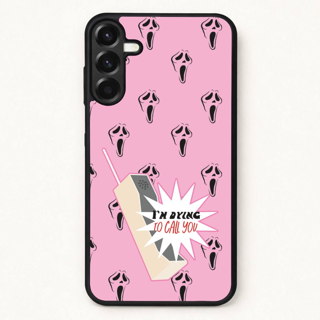 I'm Dying To Call You - Scream Phone Case for Galaxy A17