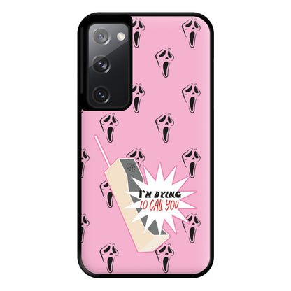 I'm Dying To Call You - Scream Phone Case for Galaxy S20FE