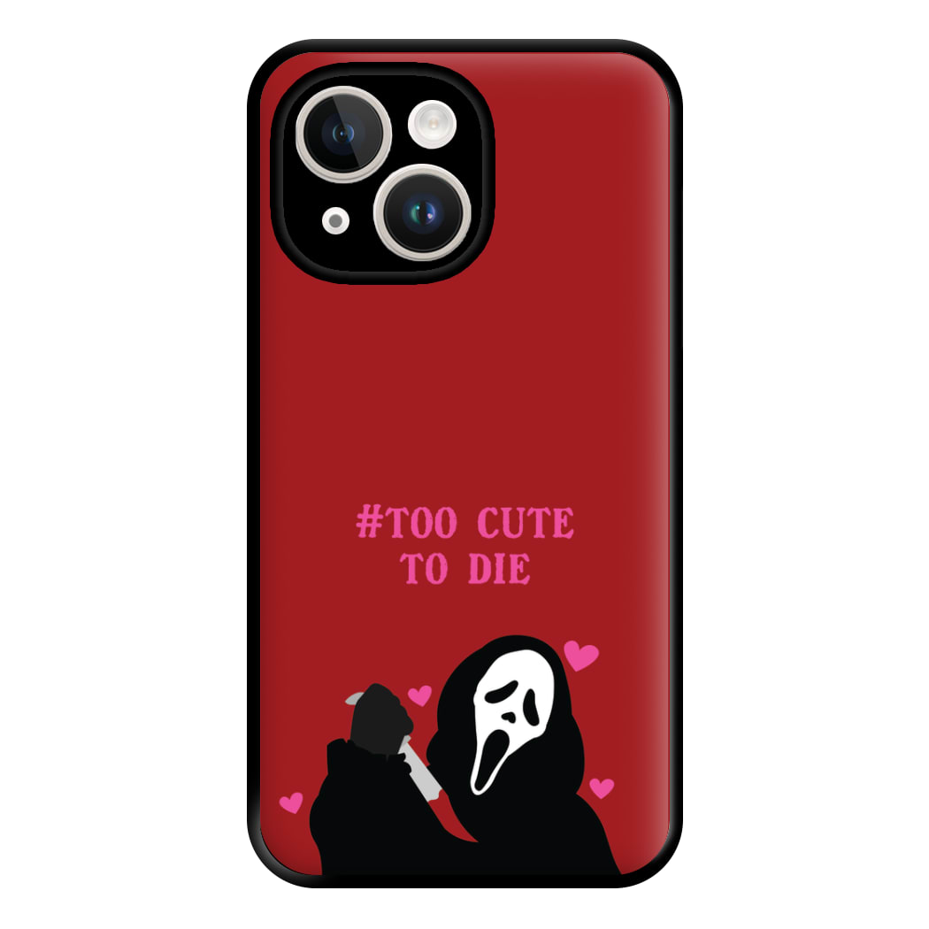 Too Cute To Die Phone Case for iPhone 14 Plus