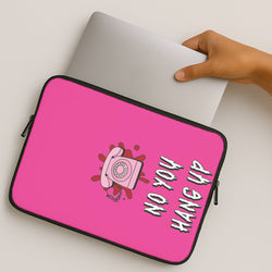 No You Hang Up MacBook Case