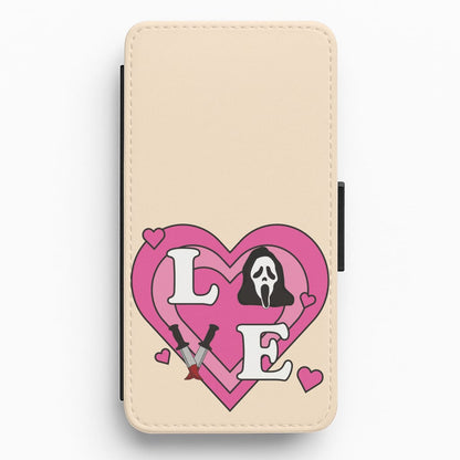 Love Ghost Flip / Wallet Phone Case