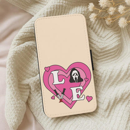 Love Ghost Wallet Phone Case