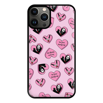 No You Hang Up Love Hearts Phone Case for iPhone 11 Pro Max