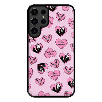 No You Hang Up Love Hearts Phone Case for Galaxy S23 Ultra