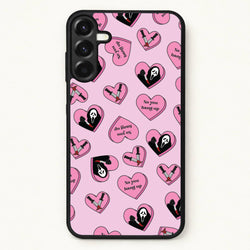 No You Hang Up Love Hearts Phone Case for Galaxy A57