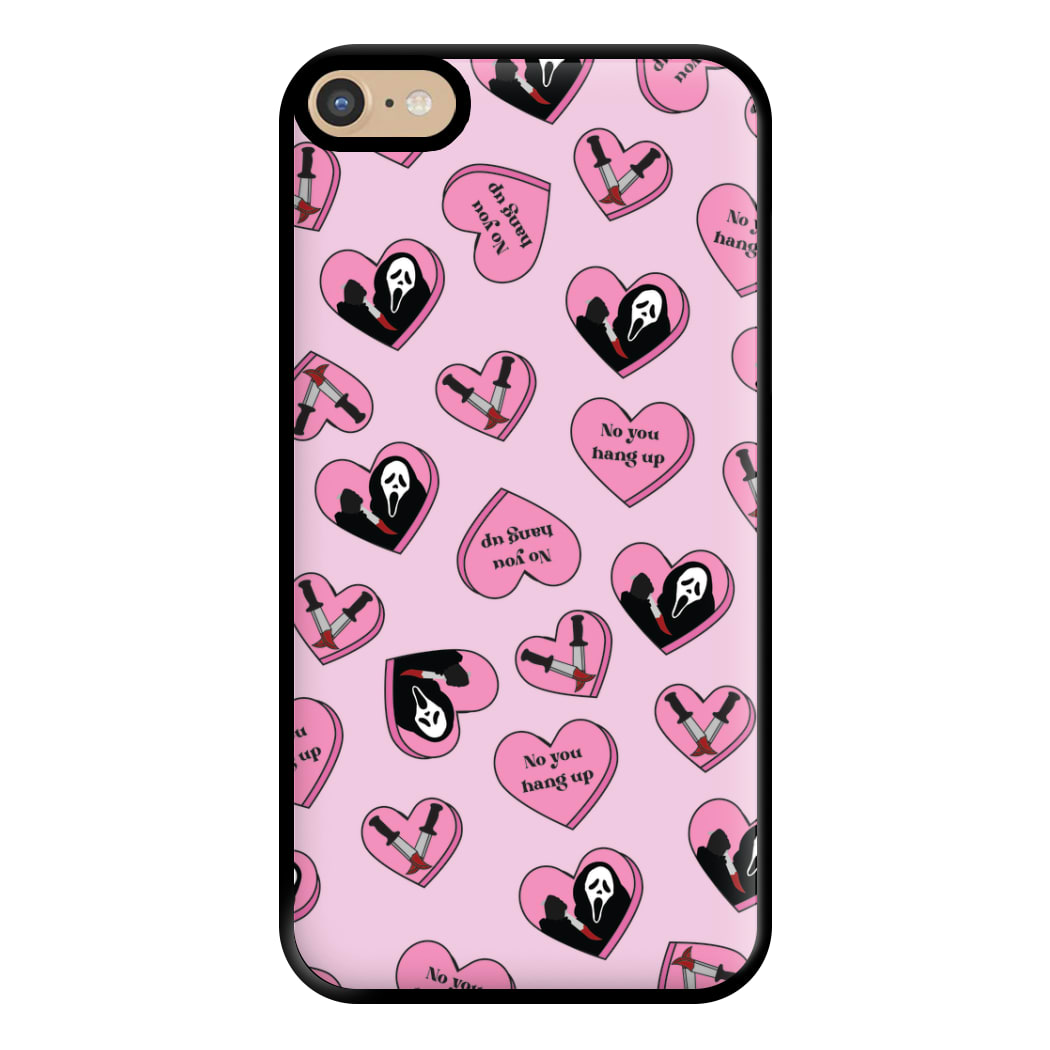 No You Hang Up Love Hearts Phone Case for iPhone 6 Plus / 7 Plus / 8 Plus