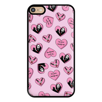 No You Hang Up Love Hearts Phone Case for iPhone 6 Plus / 7 Plus / 8 Plus