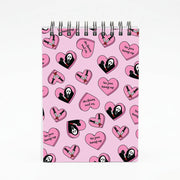 No You Hang Up Love Hearts Notebook 4