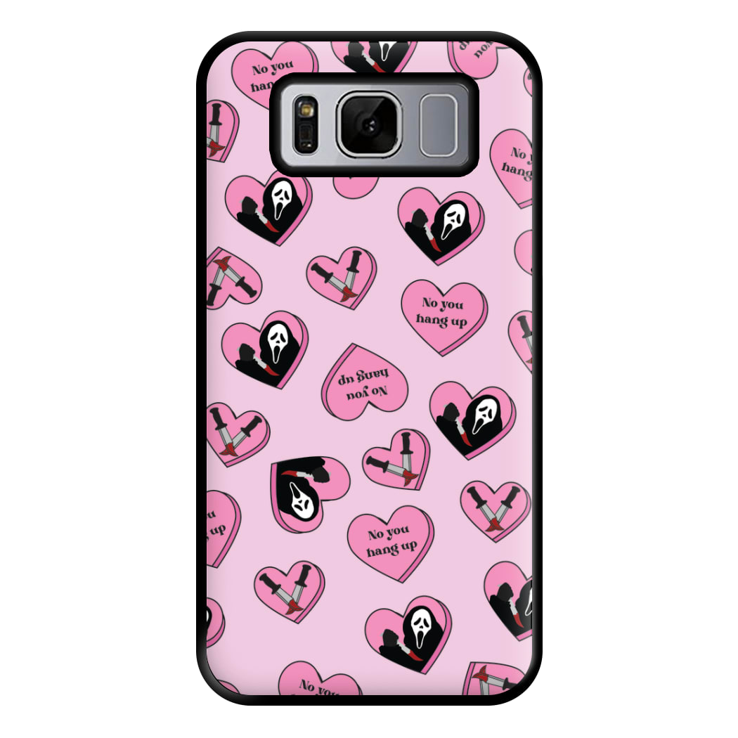 No You Hang Up Love Hearts Phone Case for Galaxy S8 Plus