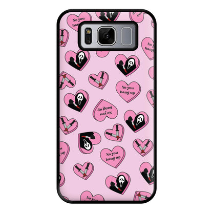 No You Hang Up Love Hearts Phone Case for Galaxy S8 Plus