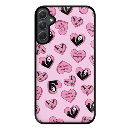 No You Hang Up Love Hearts Phone Case for Galaxy A54