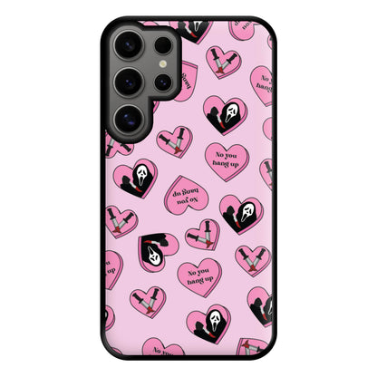 No You Hang Up Love Hearts Phone Case for Galaxy S24 Ultra