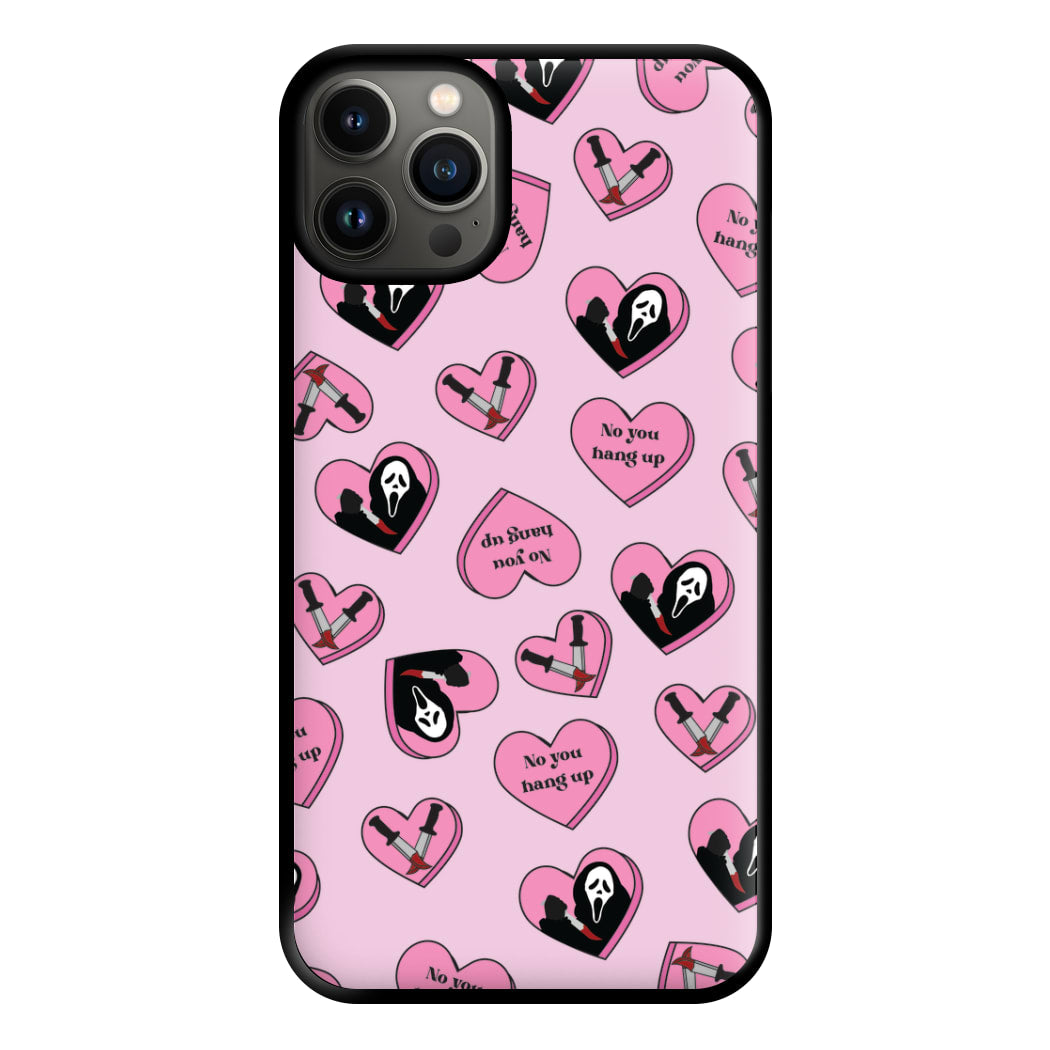 No You Hang Up Love Hearts Phone Case for iPhone 13