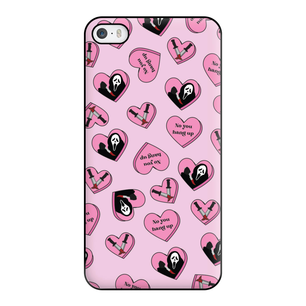 No You Hang Up Love Hearts Phone Case for iPhone 5 / 5s / SE 2016