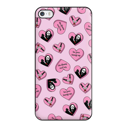 No You Hang Up Love Hearts Phone Case for iPhone 5 / 5s / SE 2016