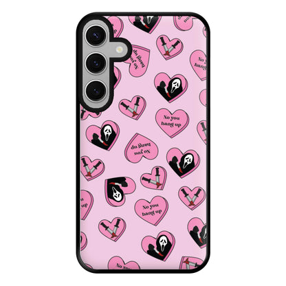 No You Hang Up Love Hearts Phone Case for Galaxy S24FE