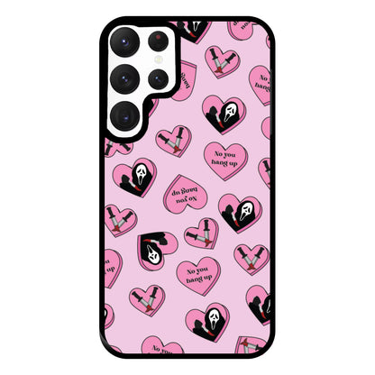 No You Hang Up Love Hearts Phone Case for Galaxy S22 Ultra