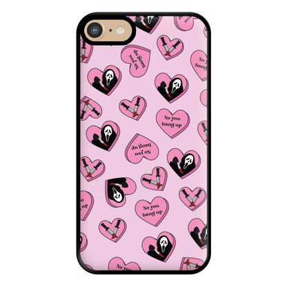 No You Hang Up Love Hearts Phone Case for iPhone 6 / 7 / 8 / SE