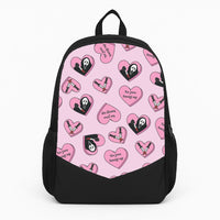 No You Hang Up Love Hearts Backpack