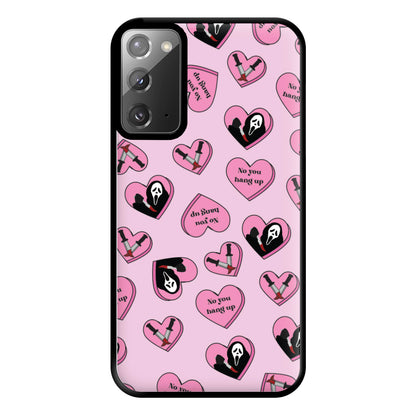 No You Hang Up Love Hearts Phone Case for Galaxy Note 20 Ultra