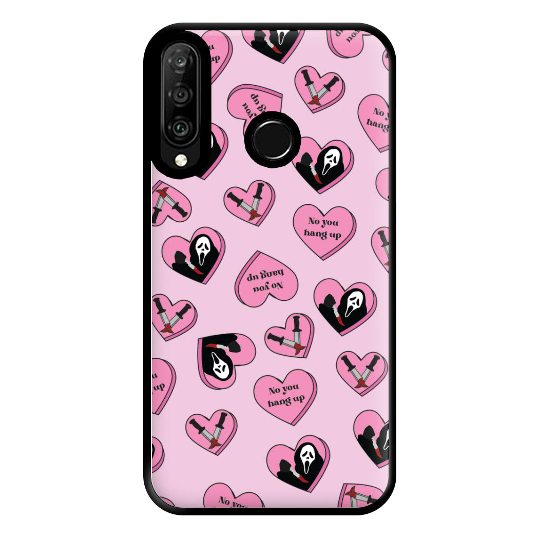 No You Hang Up Love Hearts Phone Case for Huawei P30 Lite