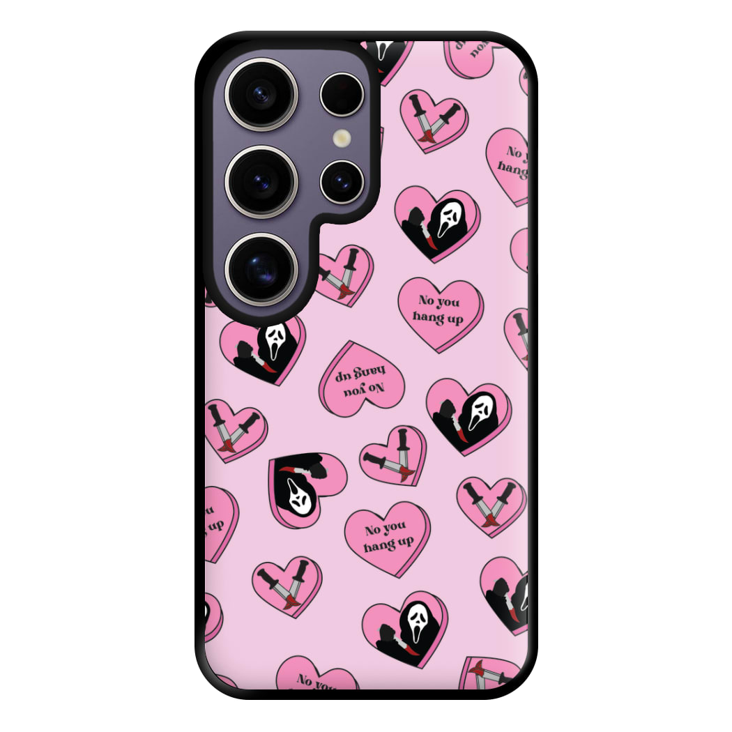 No You Hang Up Love Hearts Phone Case for Galaxy S25 Ultra