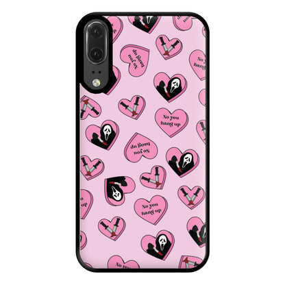 No You Hang Up Love Hearts Phone Case for Huawei P20