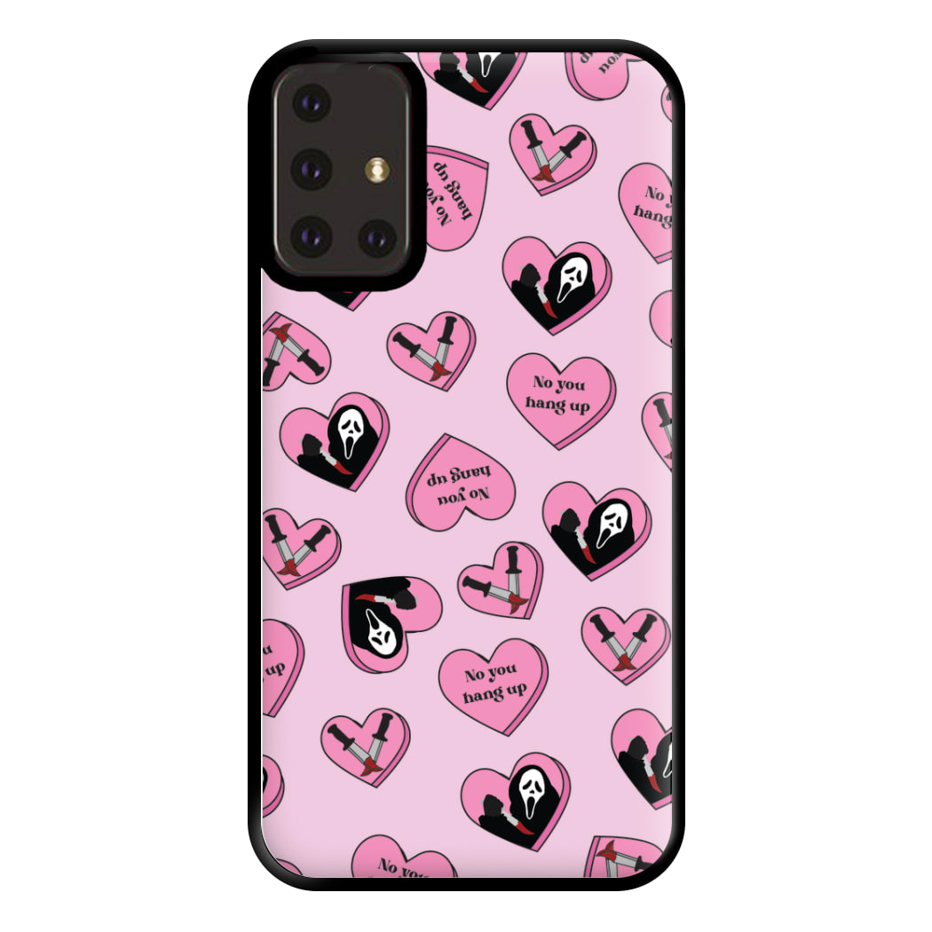 No You Hang Up Love Hearts Phone Case for Galaxy A71