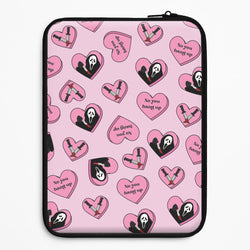No You Hang Up Love Hearts Universal Laptop Sleeve
