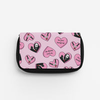 No You Hang Up Love Hearts Pencil Case