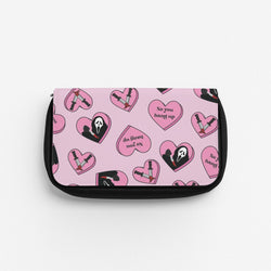 No You Hang Up Love Hearts Pencil Case