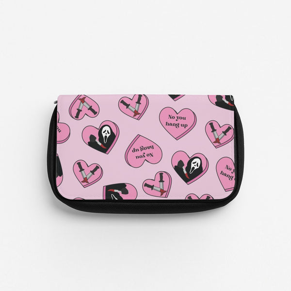No You Hang Up Love Hearts Pencil Case