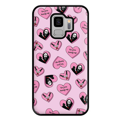 No You Hang Up Love Hearts Phone Case for Galaxy S9 Plus