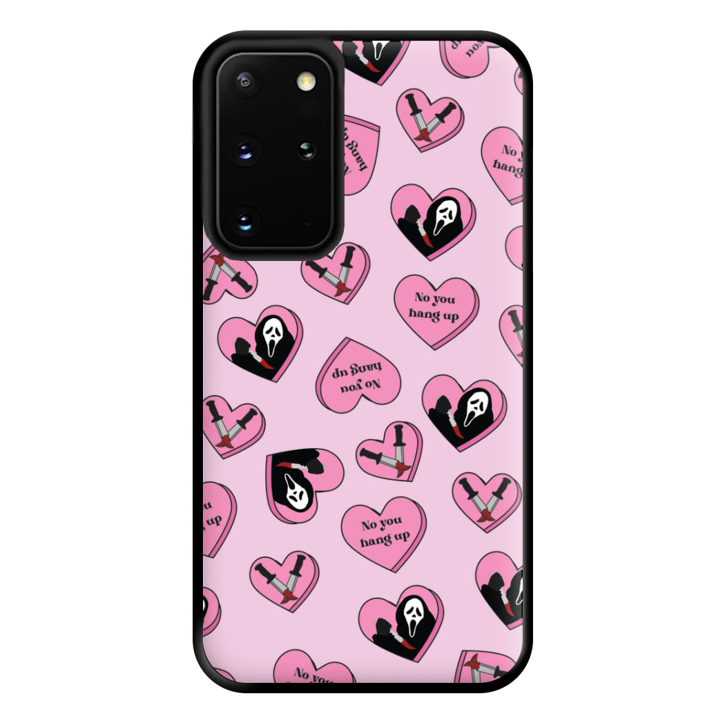 No You Hang Up Love Hearts Phone Case for Galaxy S20 Plus