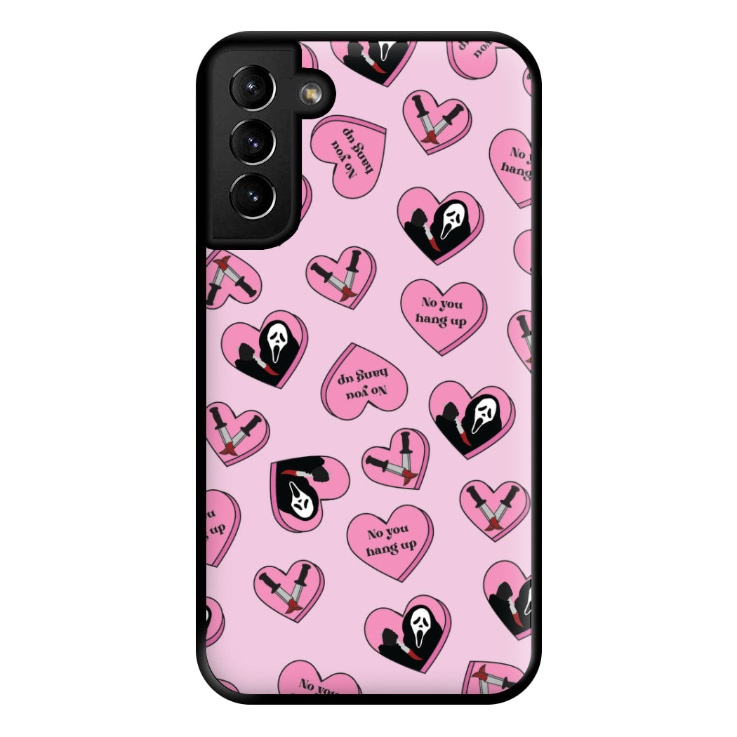 No You Hang Up Love Hearts Phone Case for Galaxy S21 Plus