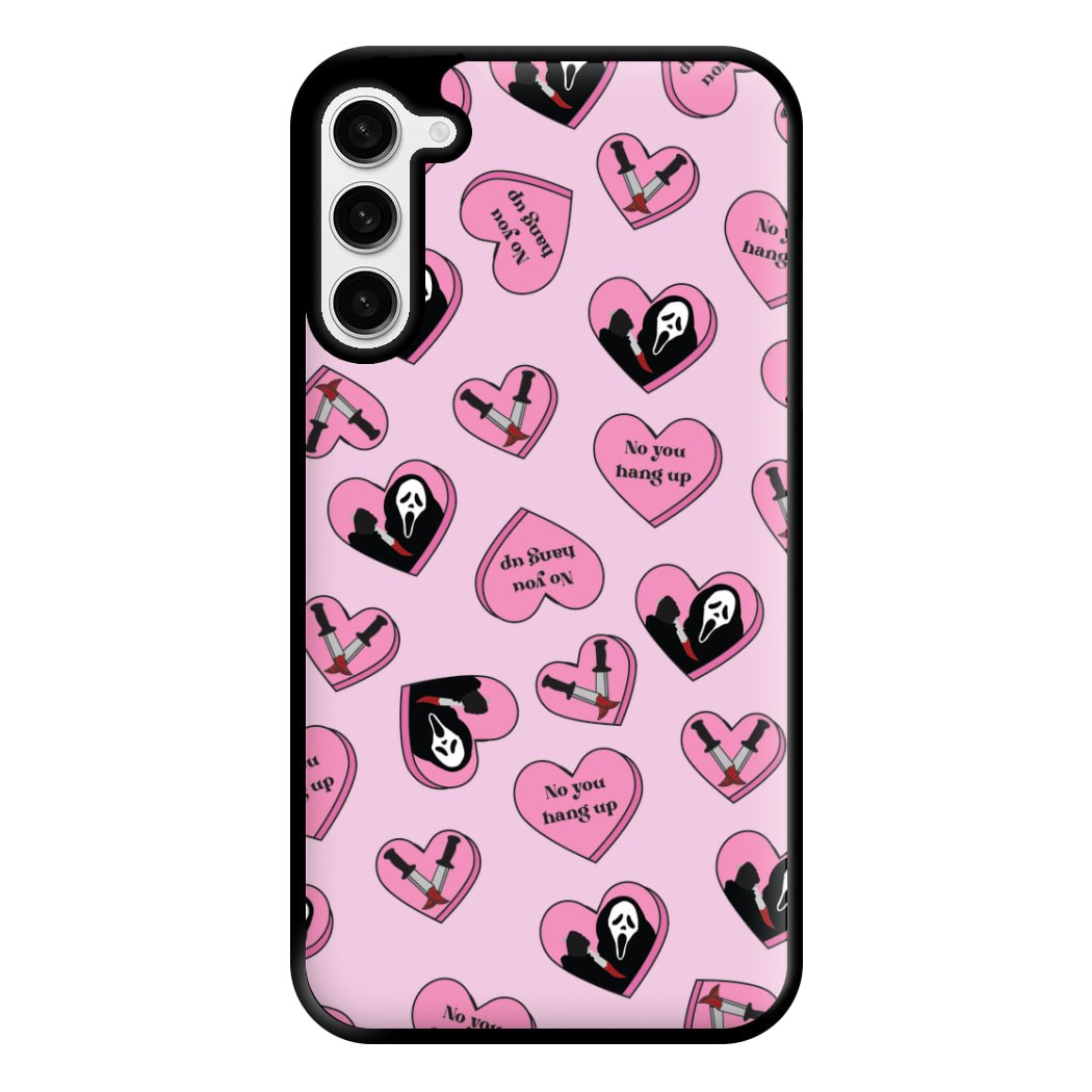 No You Hang Up Love Hearts Phone Case for Galaxy S23 Plus