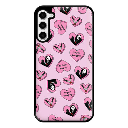 No You Hang Up Love Hearts Phone Case for Galaxy S23 Plus