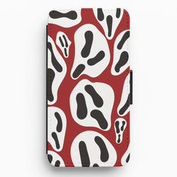 Ghost Face Flip / Wallet Phone Case