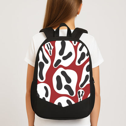 Ghost Face Large School Bag