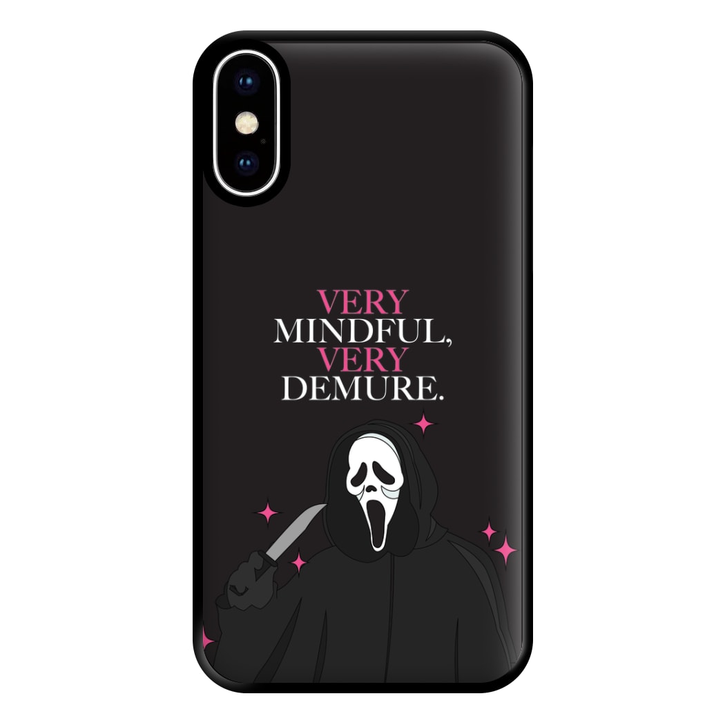 Very Mindful, Very Demure Phone Case for iPhone XS Max