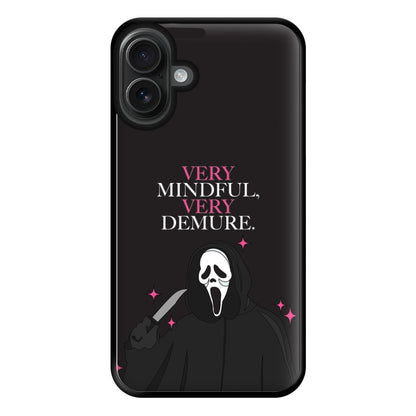 Very Mindful, Very Demure Phone Case for iPhone 16 Plus