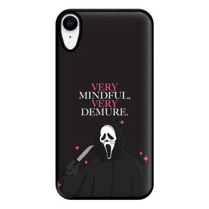 Very Mindful, Very Demure Phone Case for iPhone XR