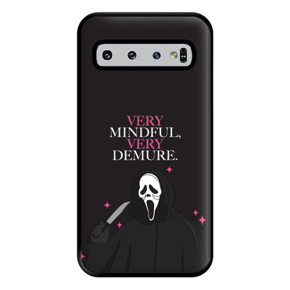 Very Mindful, Very Demure Phone Case for Galaxy S10 Plus