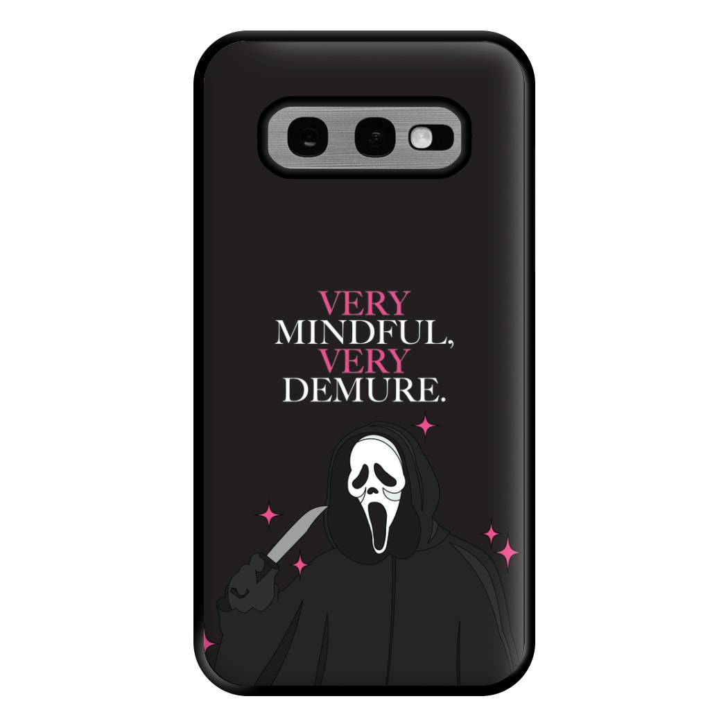 Very Mindful, Very Demure Phone Case for Galaxy S10e