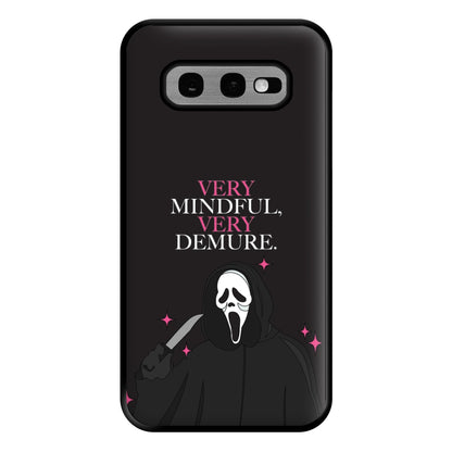 Very Mindful, Very Demure Phone Case for Galaxy S10e