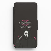 Very Mindful, Very Demure Flip / Wallet Phone Case 1