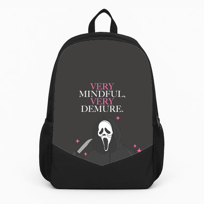Very Mindful, Very Demure Large Backpack