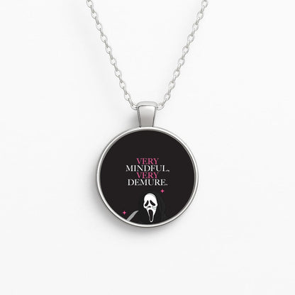 Very Mindful, Very Demure Circle Necklace