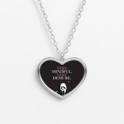 Very Mindful, Very Demure Heart Necklace
