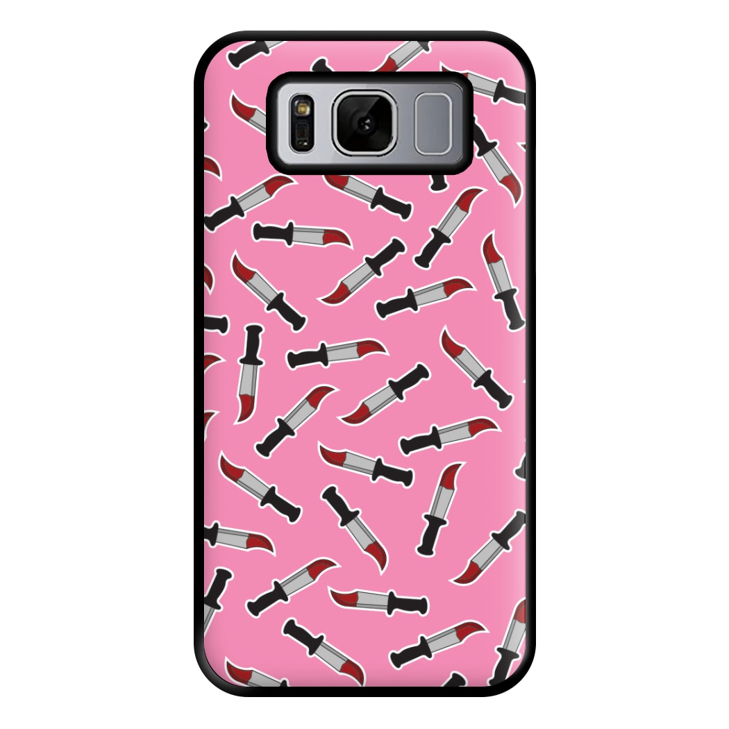 Bloody Knife Pattern Phone Case for Galaxy S8 Plus